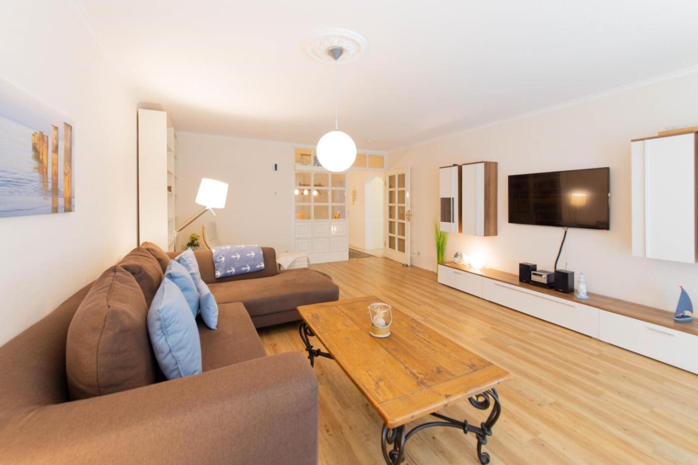 Ferienwohnung Villa Miramare 뤼베크 외부 사진